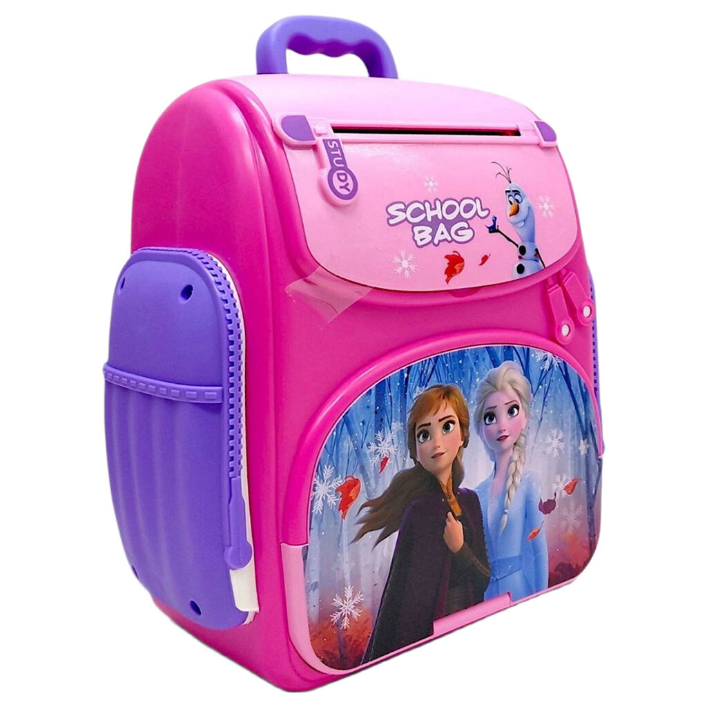 Сейф “Рюкзак: Frozen" с подсветкой, имитация сканирования отпечатка, Wtoys, Розовый - № 1 Сейф “Рюкзак: Frozen" с подсветкой, имитация сканирования отпечатка, Wtoys, Розовый - № 1