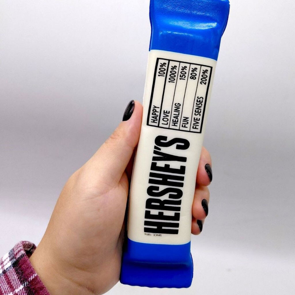 Сквіш-антистрес "Шоколадний батончик: HERSHEY'S", Mic, Синій - № 3 Сквіш-антистрес "Шоколадний батончик: HERSHEY'S", Mic, Синій - № 3