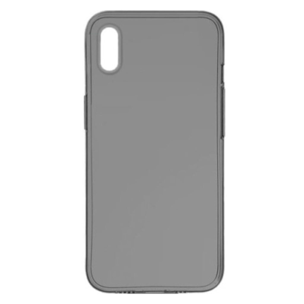 Чохол (накладка) Apple iPhone X / iPhone XS, Silicone Classic Case, Clear Black, Чорний - № 1 Чохол (накладка) Apple iPhone X / iPhone XS, Silicone Classic Case, Clear Black, Чорний - № 1