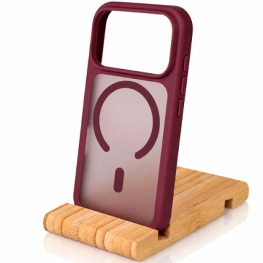 Чохол (накладка) Apple iPhone 18 Pro, Color Matte, Burgundy, MagSafe, Бордовий - № 3 Чохол (накладка) Apple iPhone 18 Pro, Color Matte, Burgundy, MagSafe, Бордовий - № 3