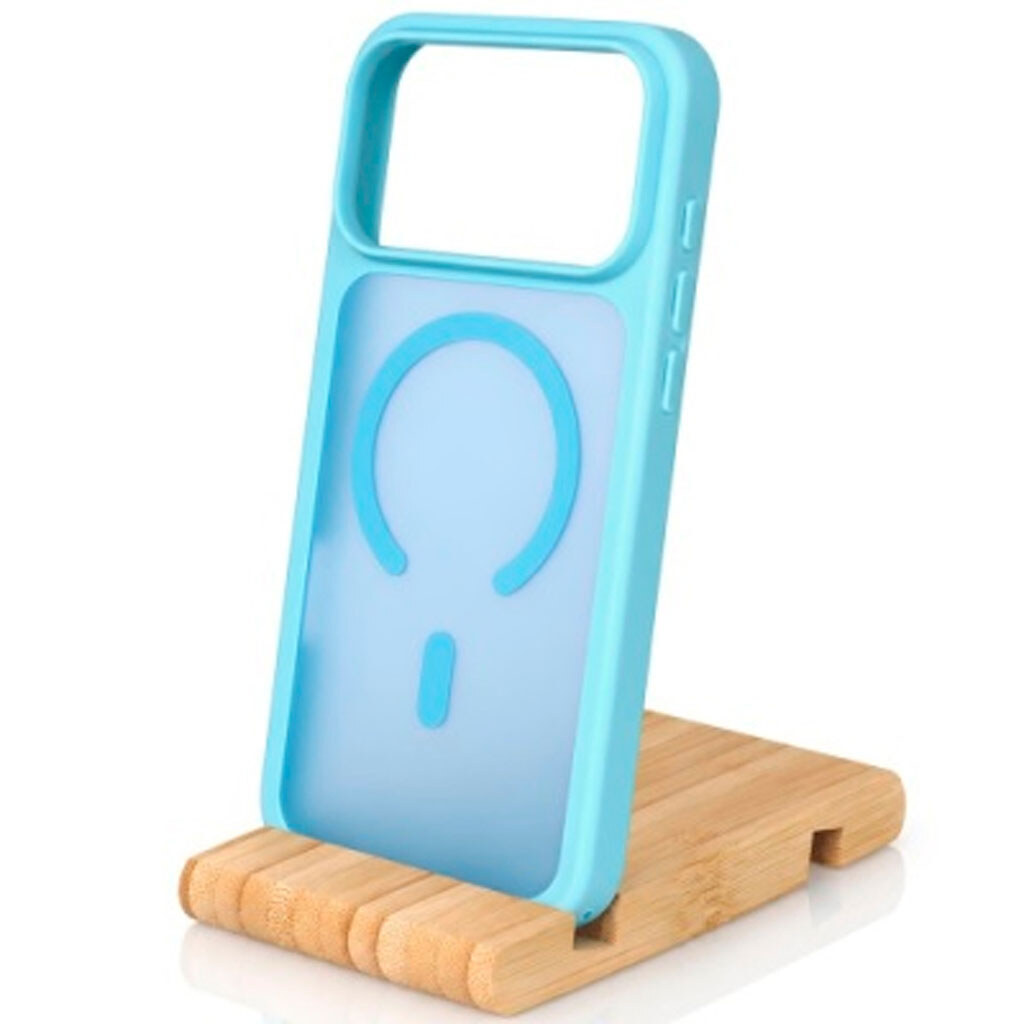 Чохол (накладка) Apple iPhone 18 Pro, Color Matte, Light Blue, MagSafe, Блакитний - № 3 Чохол (накладка) Apple iPhone 18 Pro, Color Matte, Light Blue, MagSafe, Блакитний - № 3