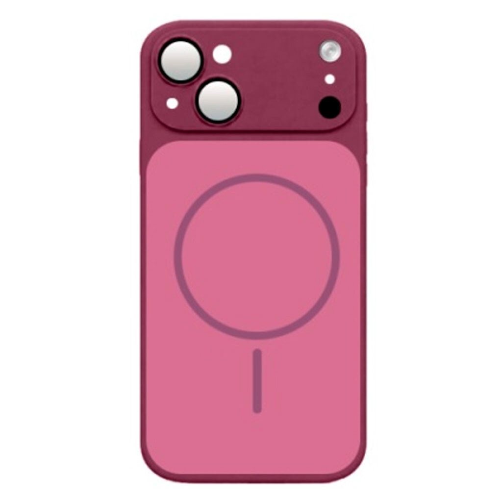 Чохол (накладка) Apple iPhone 13, MagCover, MagSafe, Вишневий - № 1 Чохол (накладка) Apple iPhone 13, MagCover, MagSafe, Вишневий - № 1