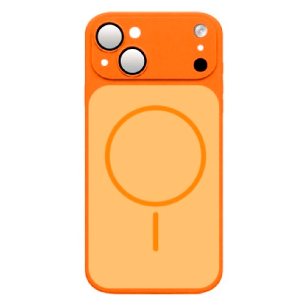 Чохол (накладка) Apple iPhone 13, MagCover, MagSafe, Помаранчевий - № 1 Чохол (накладка) Apple iPhone 13, MagCover, MagSafe, Помаранчевий - № 1