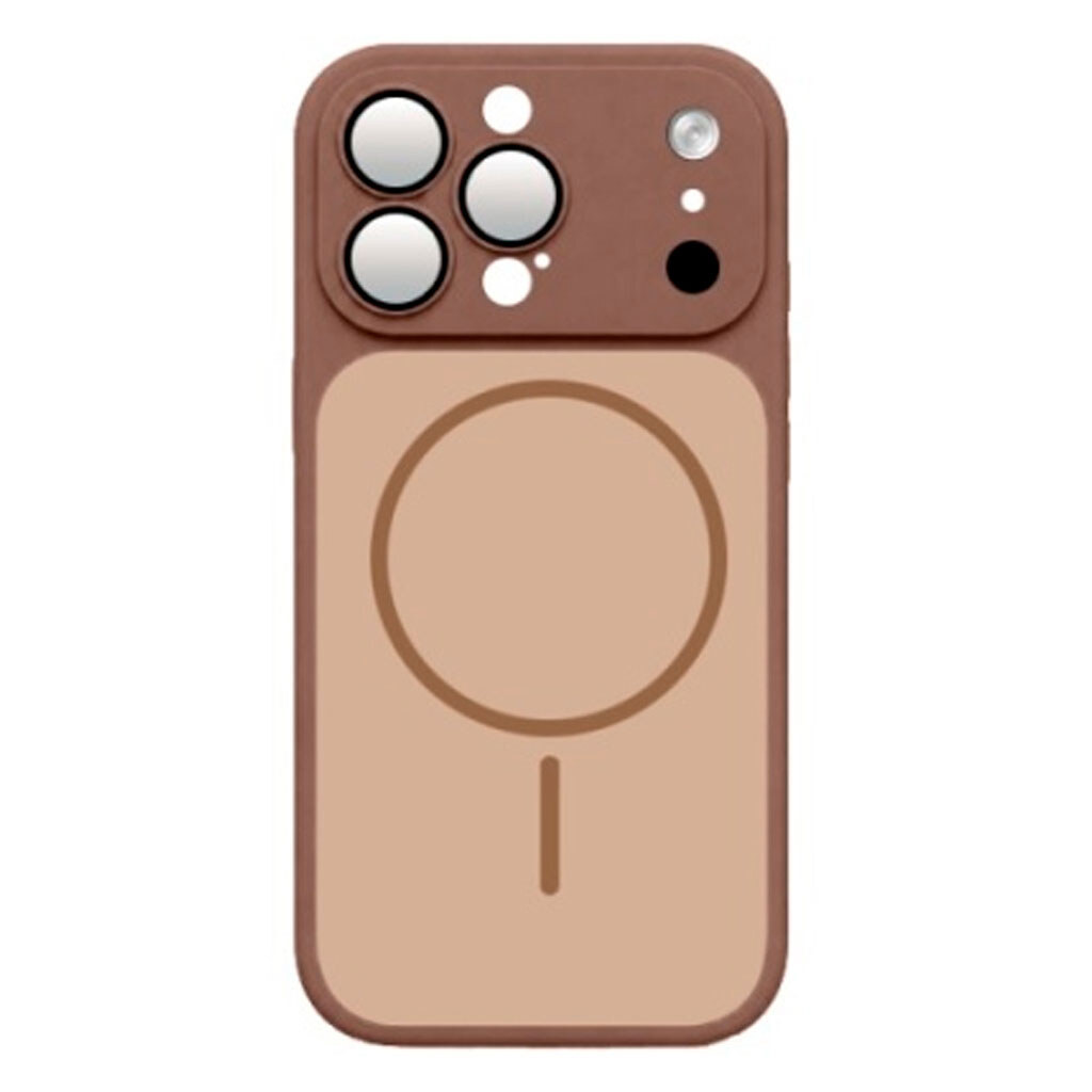 Чохол (накладка) Apple iPhone 13 Pro Max, MagCover, MagSafe, Шоколадний - № 1 Чохол (накладка) Apple iPhone 13 Pro Max, MagCover, MagSafe, Шоколадний - № 1