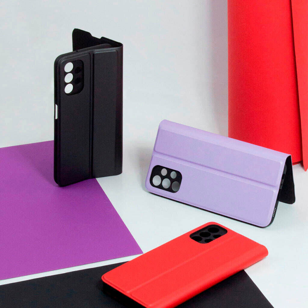 Чохол (книжка) Xiaomi Poco M6 Pro / Redmi Note 13 Pro / Redmi Note 14S, FIBRA Flip, Бузковий - № 6 Чохол (книжка) Xiaomi Poco M6 Pro / Redmi Note 13 Pro / Redmi Note 14S, FIBRA Flip, Бузковий - № 6
