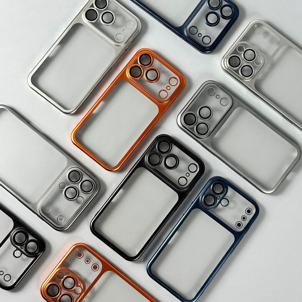 Чехол (накладка) Apple iPhone 17, Contour Line, Синий - № 7 Чехол (накладка) Apple iPhone 17, Contour Line, Синий - № 7