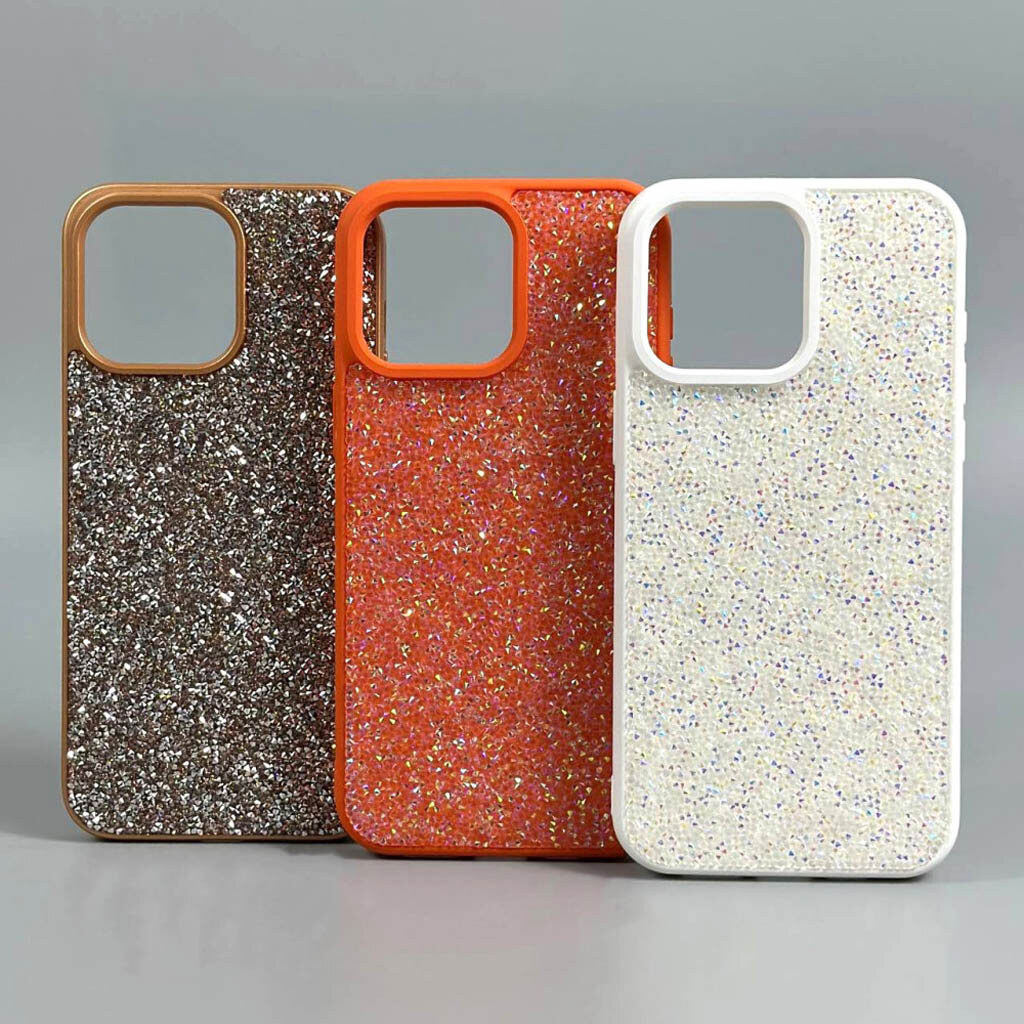 Чехол (накладка) Apple iPhone 14, Swarovski Diamonds, Белый - № 7 Чехол (накладка) Apple iPhone 14, Swarovski Diamonds, Белый - № 7
