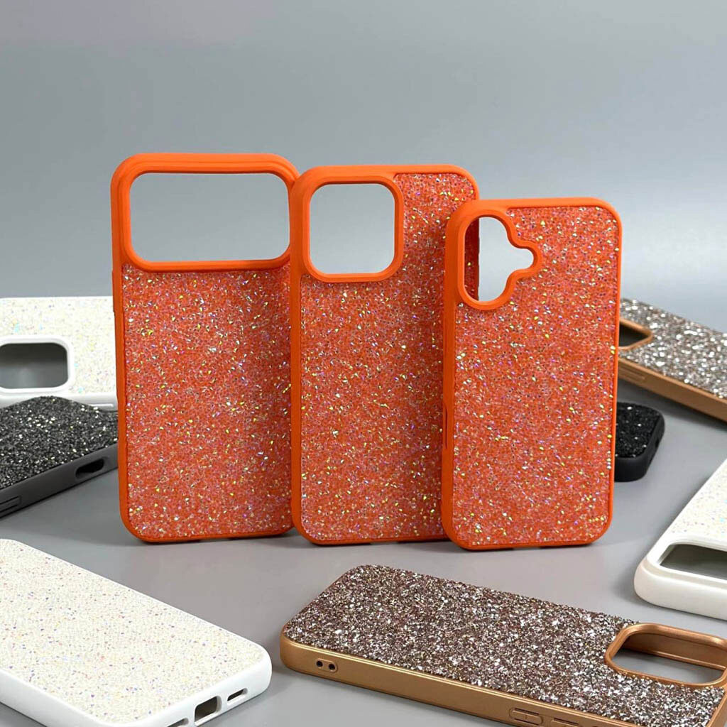 Чохол (накладка) Apple iPhone 17 Pro / iPhone 18 Pro, Swarovski Diamonds, Золотий - № 5 Чохол (накладка) Apple iPhone 17 Pro / iPhone 18 Pro, Swarovski Diamonds, Золотий - № 5