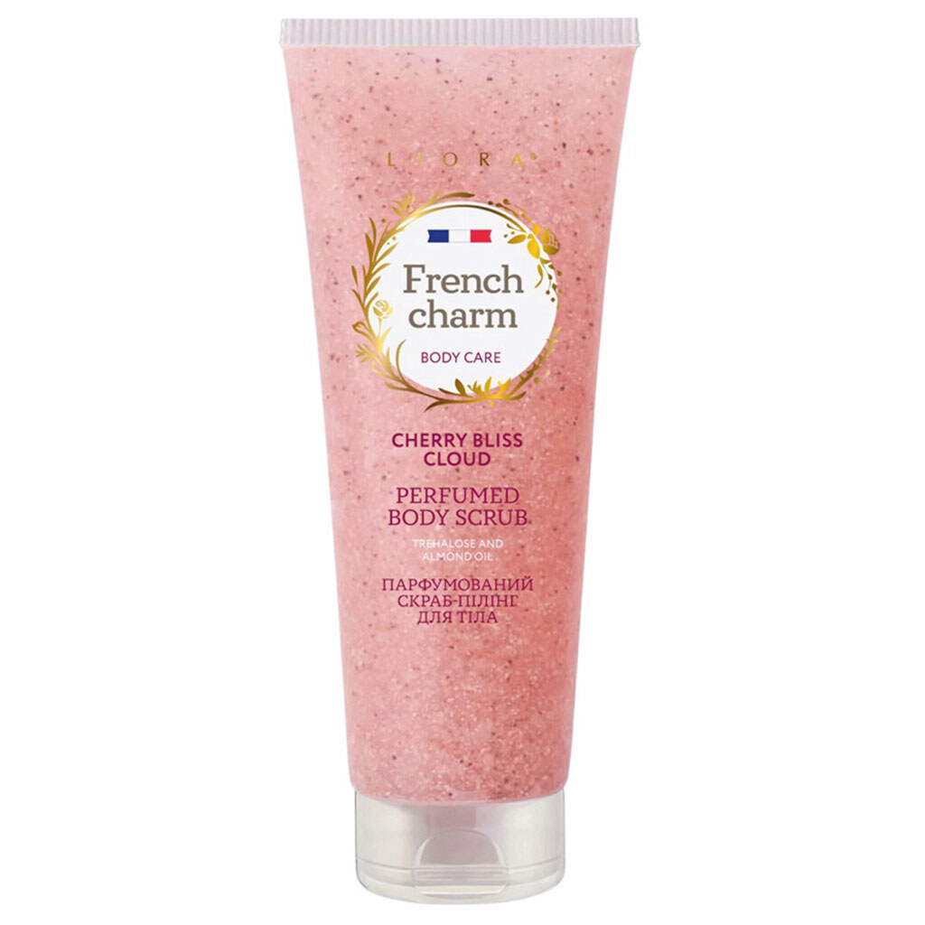 Скраб-пилинг для тела парфюмированный Liora Cherry bliss cloud, 260 мл - № 1 Скраб-пилинг для тела парфюмированный Liora Cherry bliss cloud, 260 мл - № 1