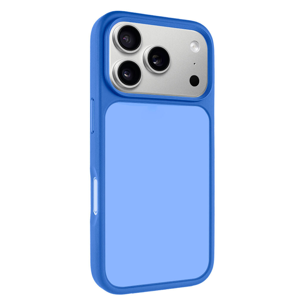 Чохол (накладка) Apple iPhone 17 Pro / iPhone 18 Pro, Epik Metal Buttons, Sky Blue, Блакитний - № 1 Чохол (накладка) Apple iPhone 17 Pro / iPhone 18 Pro, Epik Metal Buttons, Sky Blue, Блакитний - № 1