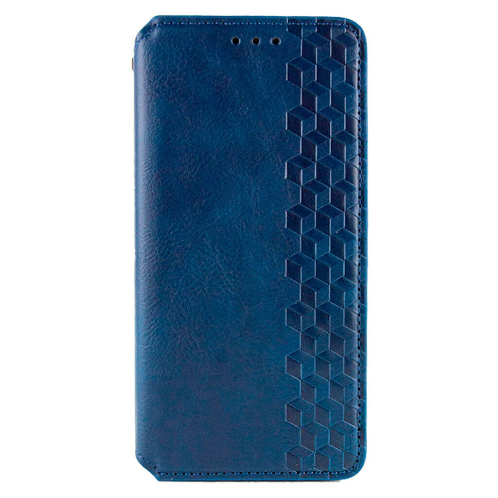 Чохол (книжка) Xiaomi Poco M7, GETMAN Cubic, Синій - № 1 Чохол (книжка) Xiaomi Poco M7, GETMAN Cubic, Синій - № 1
