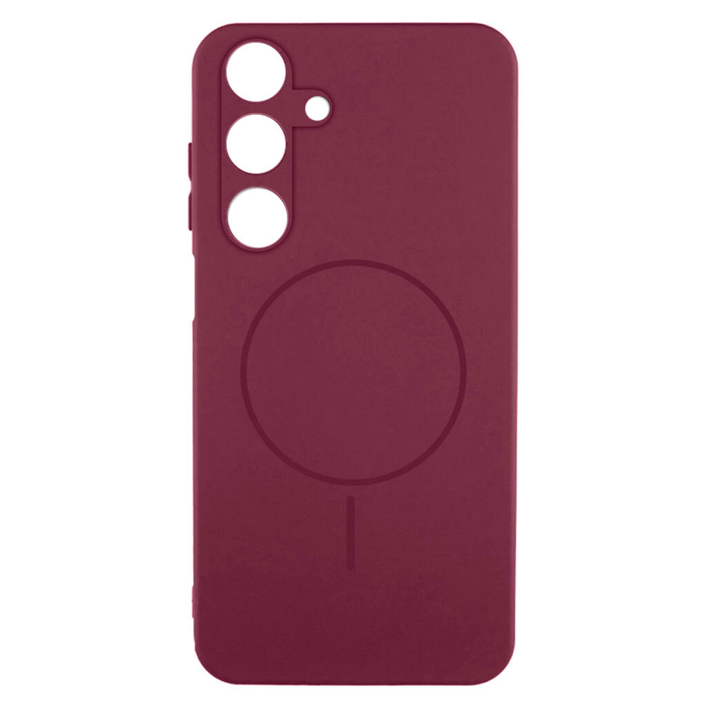 Чохол (накладка) Samsung A075 Galaxy A07 / A085 Galaxy A08, Air Beats, Marsala, MagSafe, Бордовий - № 1 Чохол (накладка) Samsung A075 Galaxy A07 / A085 Galaxy A08, Air Beats, Marsala, MagSafe, Бордовий - № 1