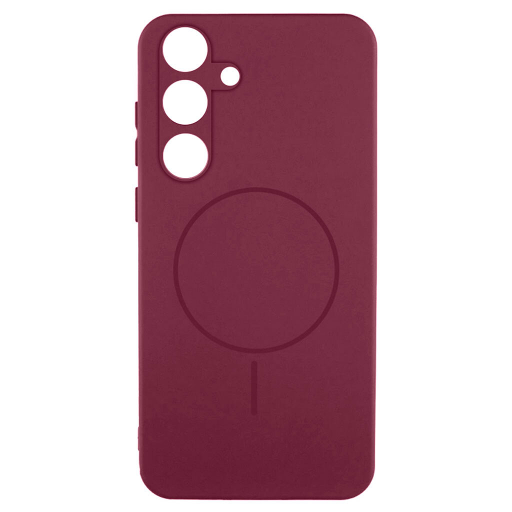 Чехол (накладка) Samsung S711 Galaxy S23 FE, Air Beats, MagSafe, Marsala, Бордовый - № 1 Чехол (накладка) Samsung S711 Galaxy S23 FE, Air Beats, MagSafe, Marsala, Бордовый - № 1