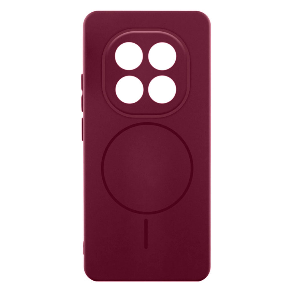 Чехол (накладка) Xiaomi Redmi Note 15 Pro, Air Beats, MagSafe, Marsala, Бордовый - № 1 Чехол (накладка) Xiaomi Redmi Note 15 Pro, Air Beats, MagSafe, Marsala, Бордовый - № 1