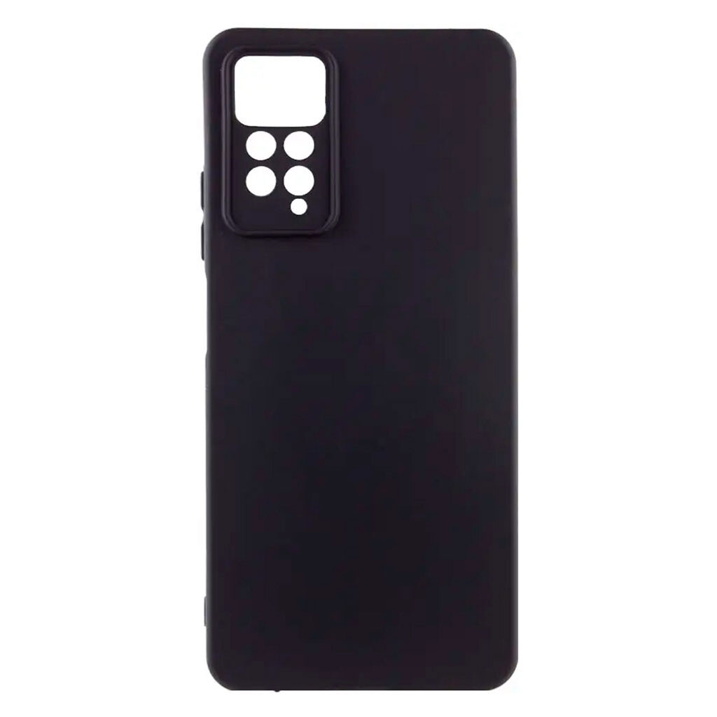 Чехол (накладка) Xiaomi Redmi Note 11 Pro / Redmi Note 11 Pro 5G, GETMAN Liquid Silk, Черный - № 1 Чехол (накладка) Xiaomi Redmi Note 11 Pro / Redmi Note 11 Pro 5G, GETMAN Liquid Silk, Черный - № 1