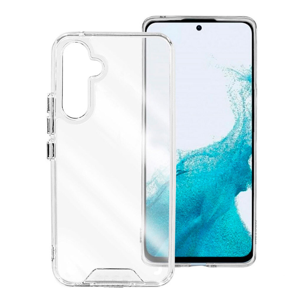 Чохол (накладка) Samsung Galaxy S25 FE / Galaxy S26 FE, BeCover Space Case, Прозорий - № 1 Чохол (накладка) Samsung Galaxy S25 FE / Galaxy S26 FE, BeCover Space Case, Прозорий - № 1