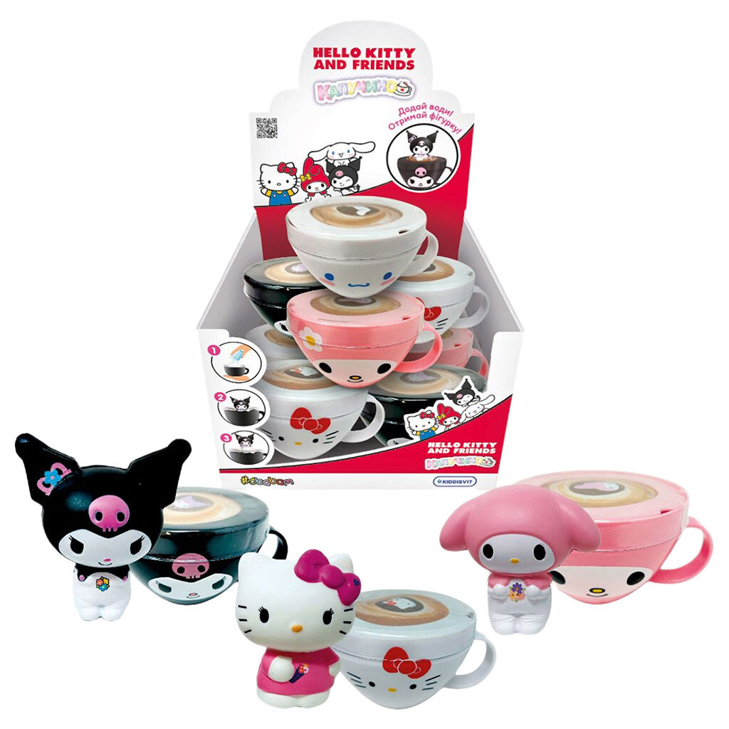 Коллекционная фигурка-сюрприз "Hello Kitty и друзья. S2: Капучино", Sbabam - № 2 Коллекционная фигурка-сюрприз "Hello Kitty и друзья. S2: Капучино", Sbabam - № 2