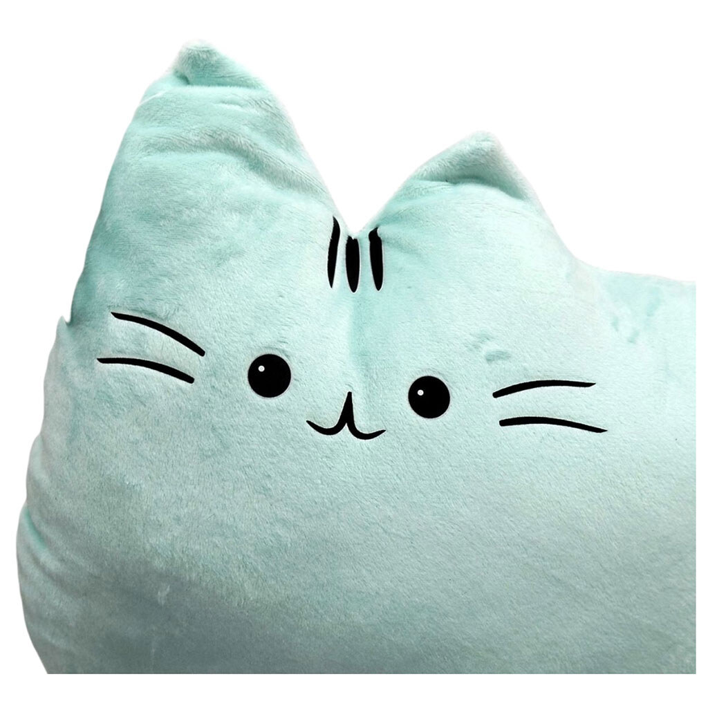 Мягкая игрушка "Кот-Пушин", длина 45см, Cool Toys, Мятный - № 2 Мягкая игрушка "Кот-Пушин", длина 45см, Cool Toys, Мятный - № 2