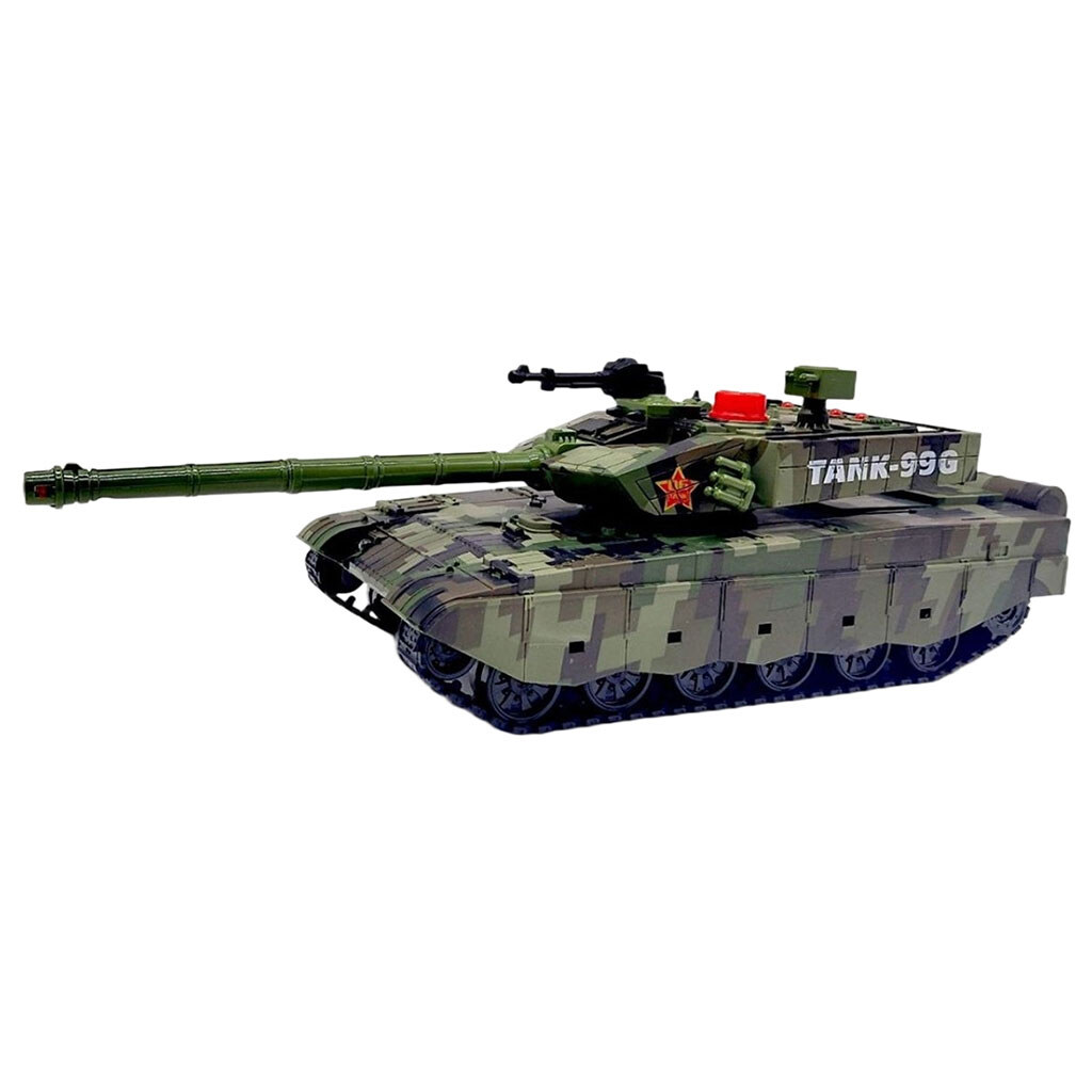 Танк на радіокеруванні, акумулятор, в коробці р.43,2x15,8x19,4см, Mic, Зелений - № 1 Танк на радіокеруванні, акумулятор, в коробці р.43,2x15,8x19,4см, Mic, Зелений - № 1