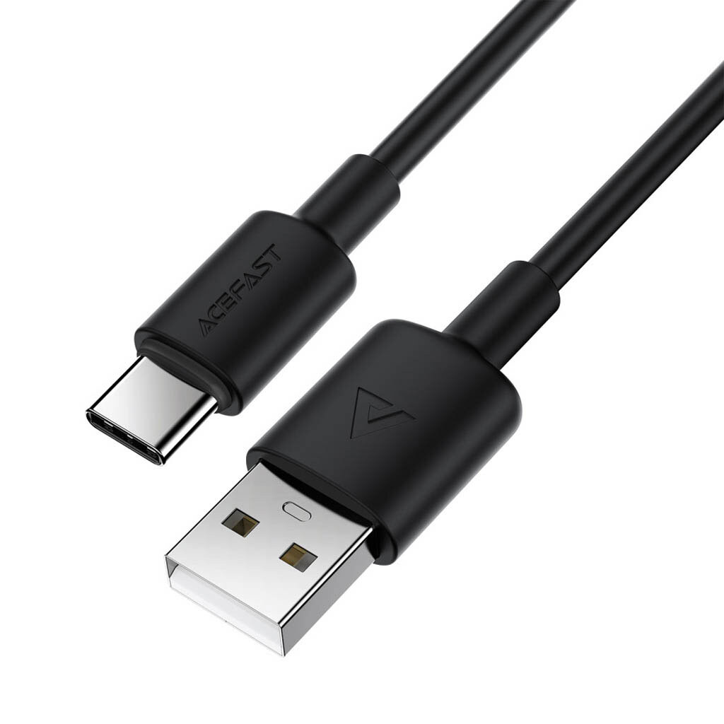 USB кабель AceFast C25-04, Type-C, 1.2 м., Черный - № 2 USB кабель AceFast C25-04, Type-C, 1.2 м., Черный - № 2