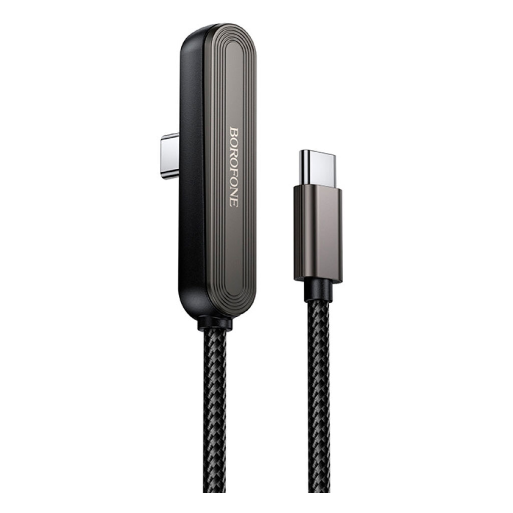 USB кабель Borofone BX125 Pacifico, Type-C, 1.0 м., Чорний - № 1 USB кабель Borofone BX125 Pacifico, Type-C, 1.0 м., Чорний - № 1