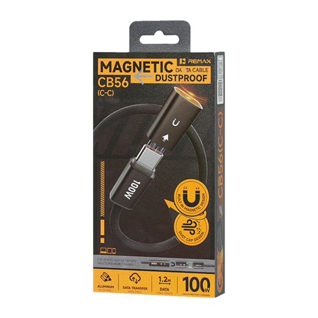 USB кабель Remax CB56 ZunWord, Type-C, 1.2 м., Сірий - № 6 USB кабель Remax CB56 ZunWord, Type-C, 1.2 м., Сірий - № 6