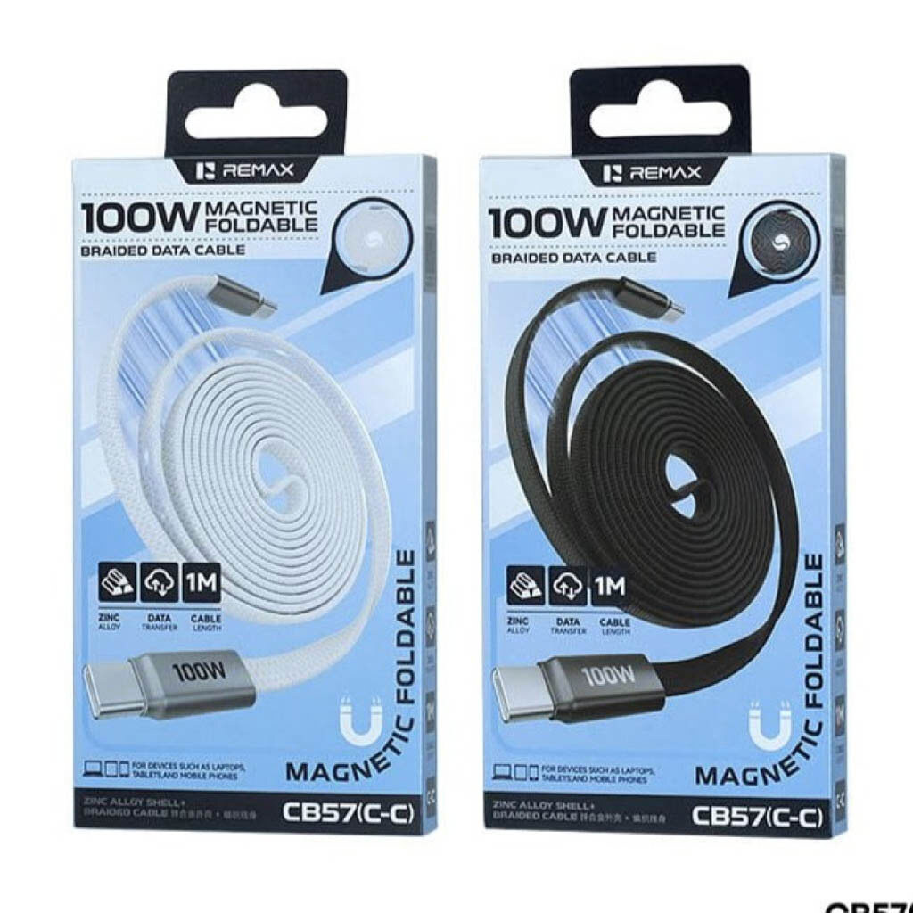 USB кабель Remax CB57 Gravity, Type-C, 1.0 м., Чорний - № 4 USB кабель Remax CB57 Gravity, Type-C, 1.0 м., Чорний - № 4
