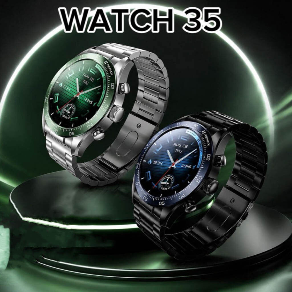 Розумний годинник Remax WATCH35 Piloteer, Зелений - № 5 Розумний годинник Remax WATCH35 Piloteer, Зелений - № 5