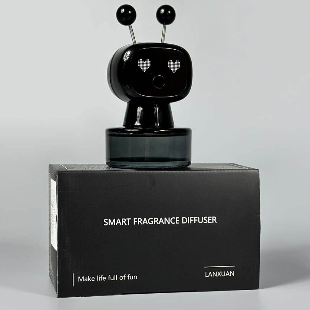 Ароматизатор автомобільний Smart Robot, Чорний - № 9 Ароматизатор автомобільний Smart Robot, Чорний - № 9