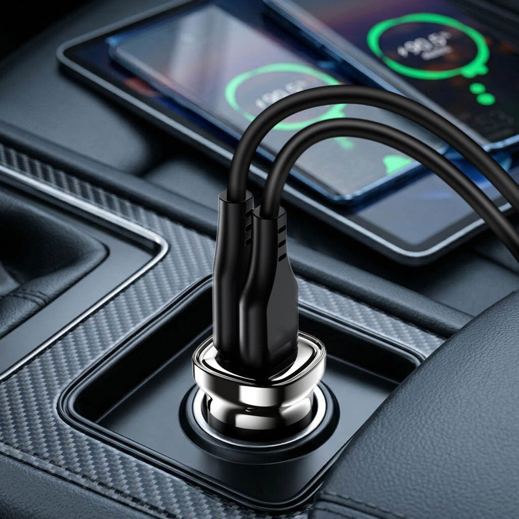 АЗУ AceFast B19, Черный - № 5 АЗУ AceFast B19, Черный - № 5