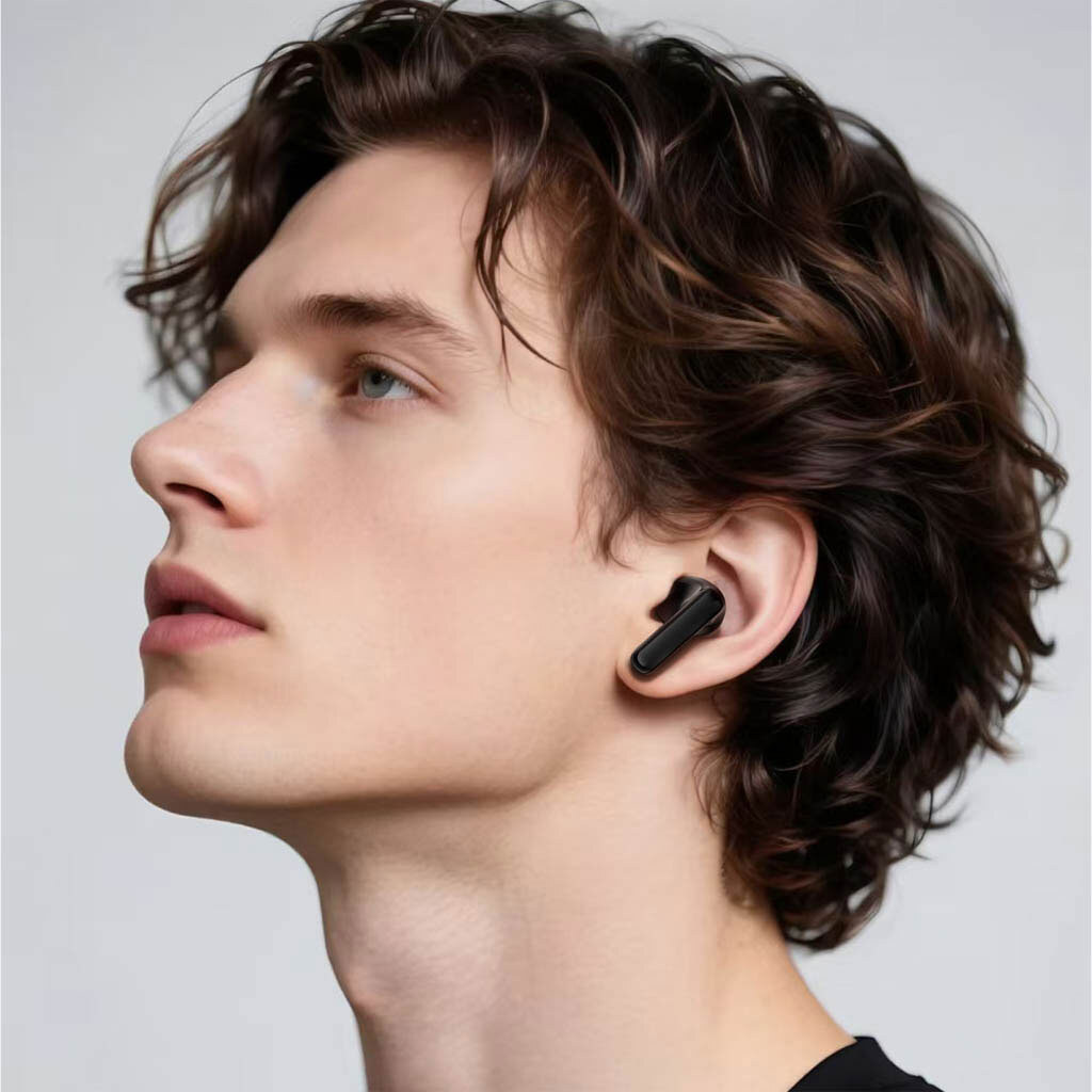 Bluetooth-гарнитура AceFast W11, Стерео, Черный - № 6 Bluetooth-гарнитура AceFast W11, Стерео, Черный - № 6