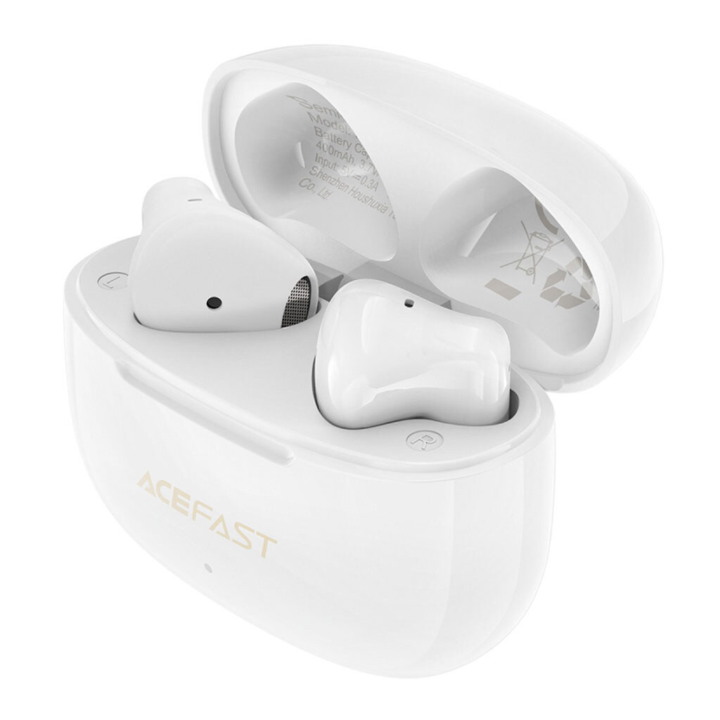 Bluetooth-гарнітура AceFast W11, Стерео, Білий - № 1 Bluetooth-гарнітура AceFast W11, Стерео, Білий - № 1