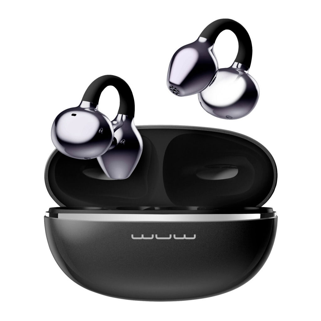 Bluetooth-гарнітура WUW R219, Стерео, Чорний - № 1 Bluetooth-гарнітура WUW R219, Стерео, Чорний - № 1