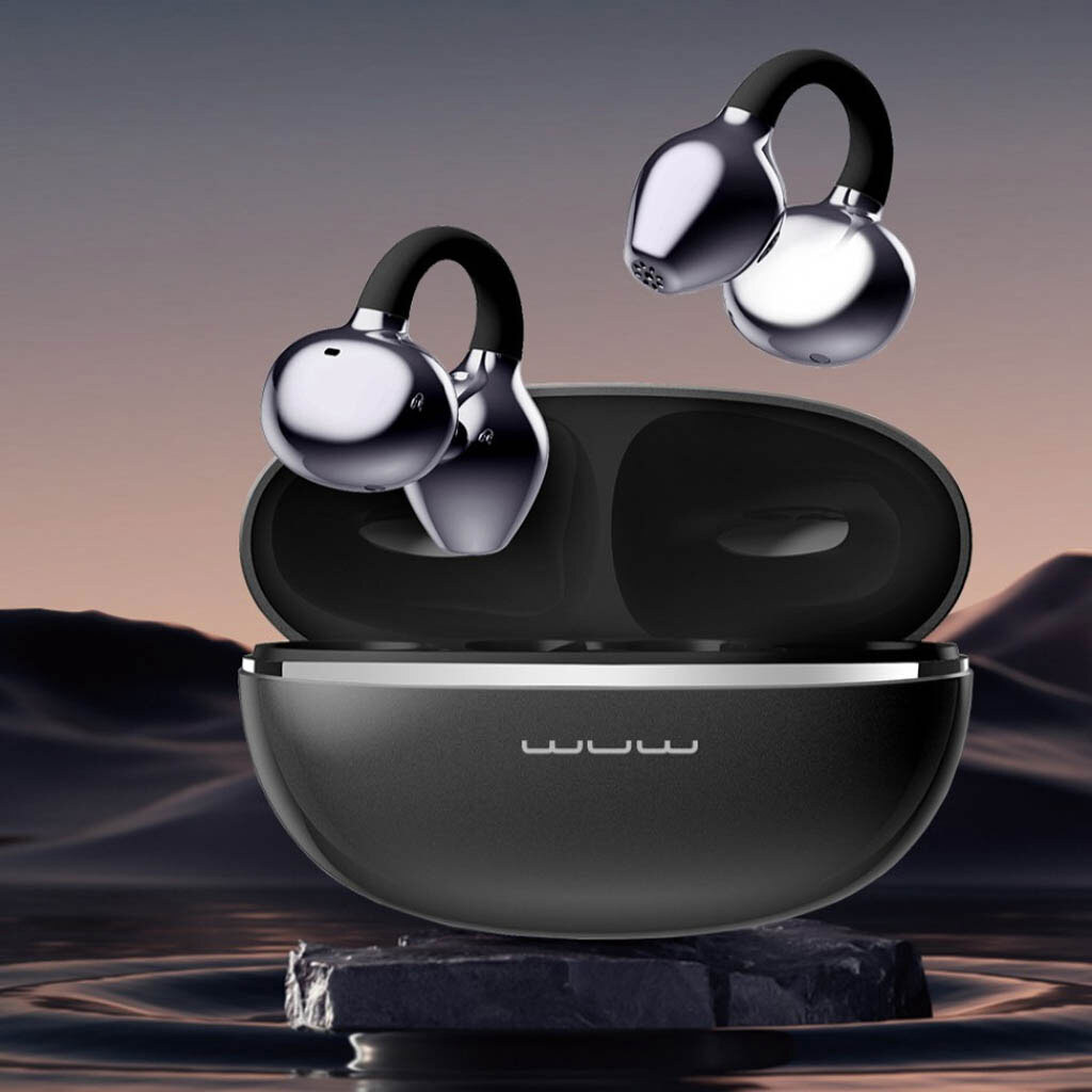 Bluetooth-гарнітура WUW R219, Стерео, Чорний - № 2 Bluetooth-гарнітура WUW R219, Стерео, Чорний - № 2