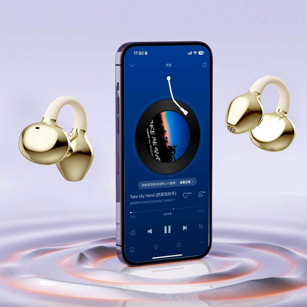 Bluetooth-гарнітура WUW R219, Стерео, Чорний - № 6 Bluetooth-гарнітура WUW R219, Стерео, Чорний - № 6
