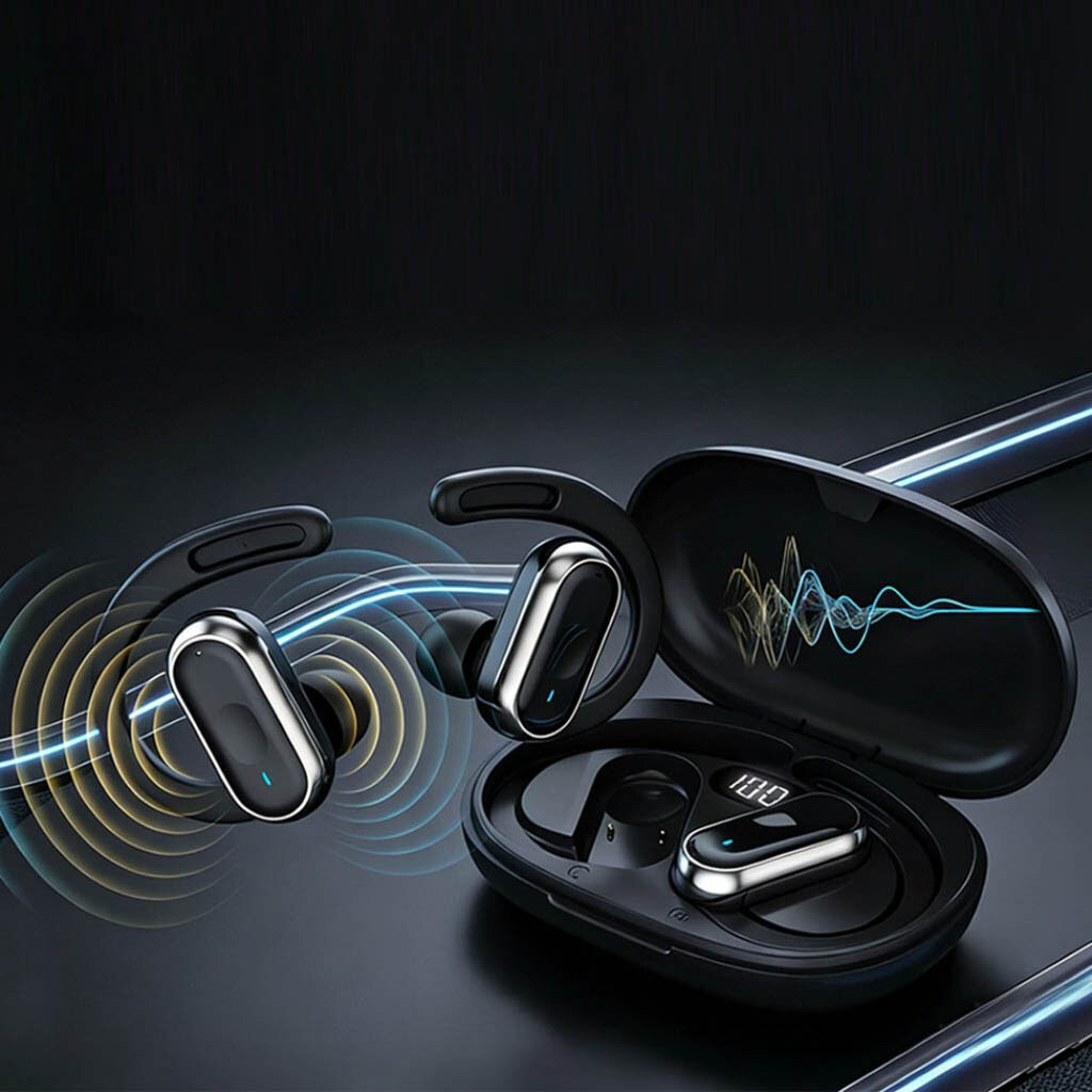 Bluetooth-гарнітура WUW R235, Стерео, Чорний - № 7 Bluetooth-гарнітура WUW R235, Стерео, Чорний - № 7