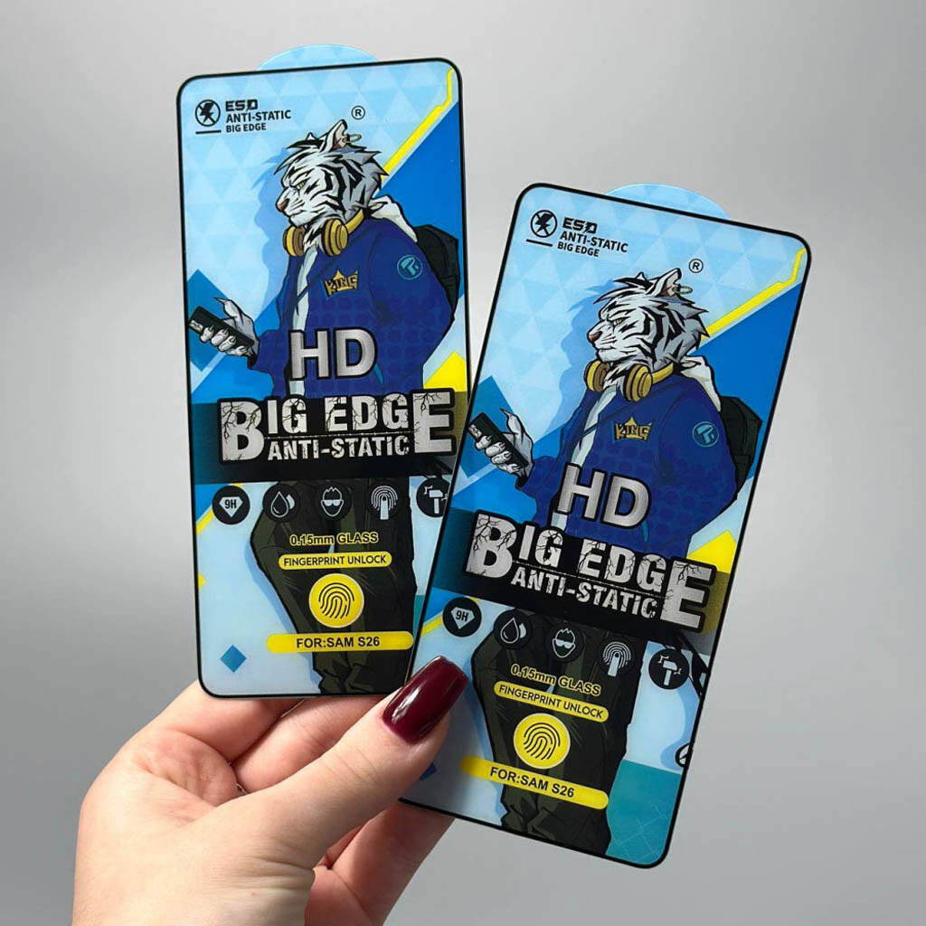 Защитное стекло Samsung Galaxy S25 Ultra, ESD ABPW Tiger 300CC, Черный - № 2 Защитное стекло Samsung Galaxy S25 Ultra, ESD ABPW Tiger 300CC, Черный - № 2