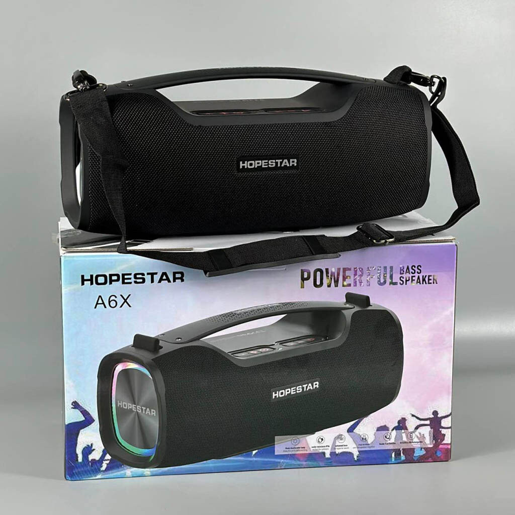 Портативна колонка Hopestar A6X, Чорний - № 9 Портативна колонка Hopestar A6X, Чорний - № 9
