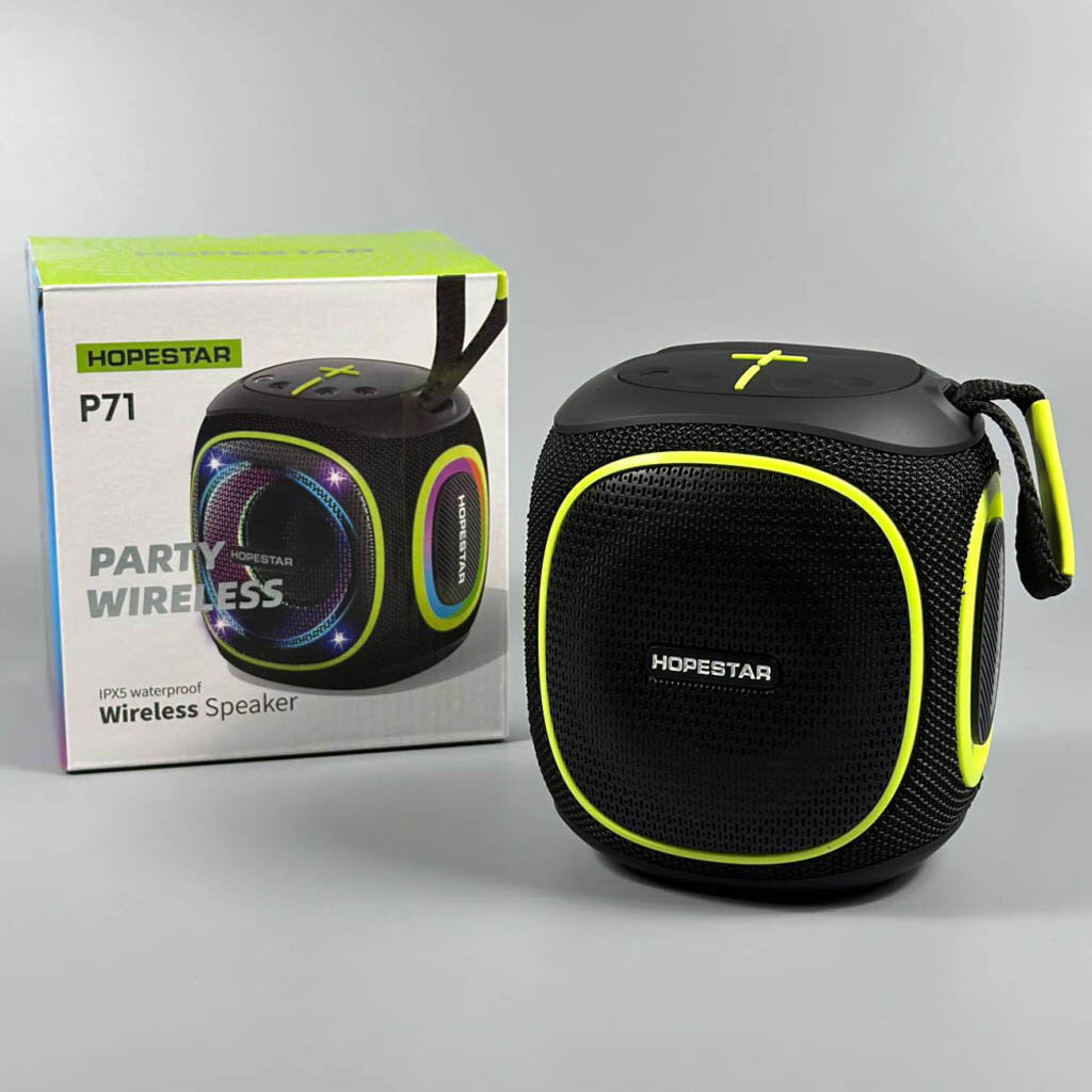 Портативная колонка Hopestar P71, Черный - № 9 Портативная колонка Hopestar P71, Черный - № 9