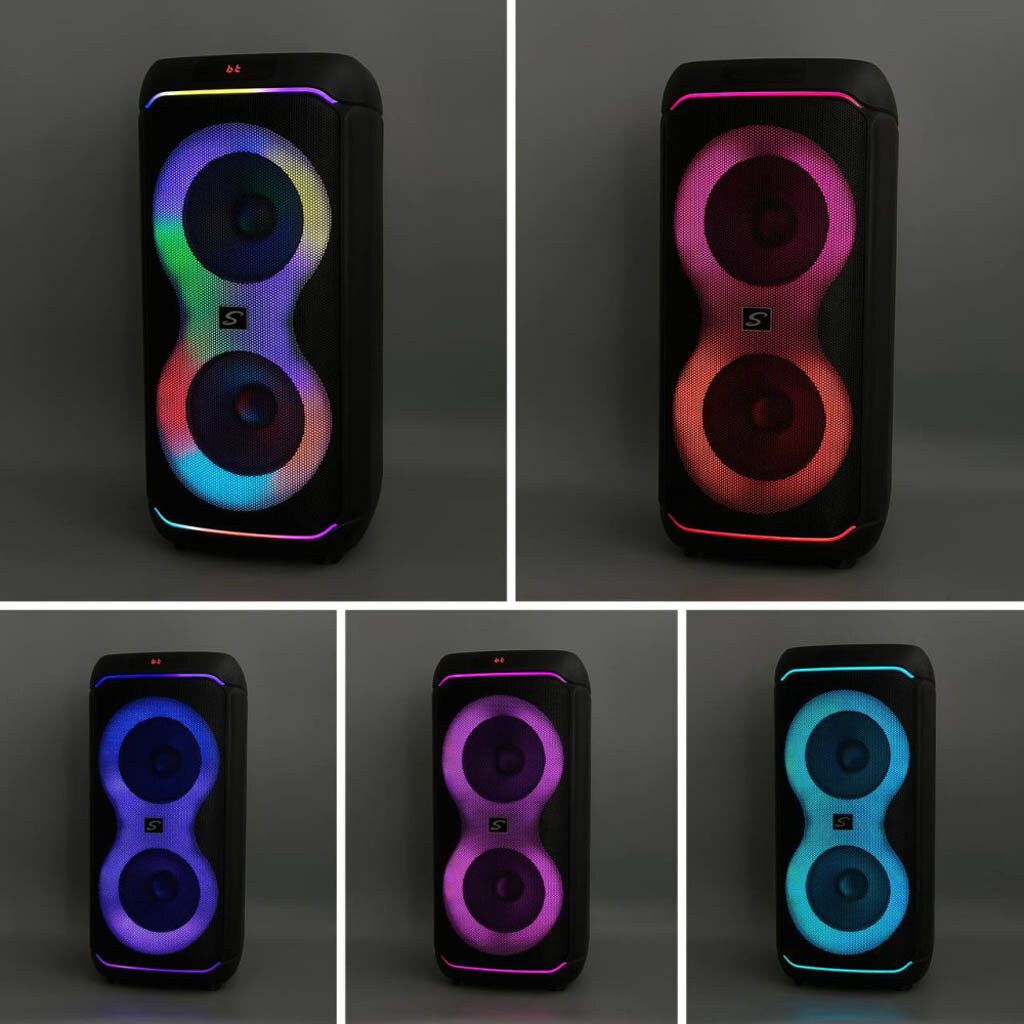 Портативна колонка Sing-e CQS-S5511, Чорний - № 5 Портативна колонка Sing-e CQS-S5511, Чорний - № 5