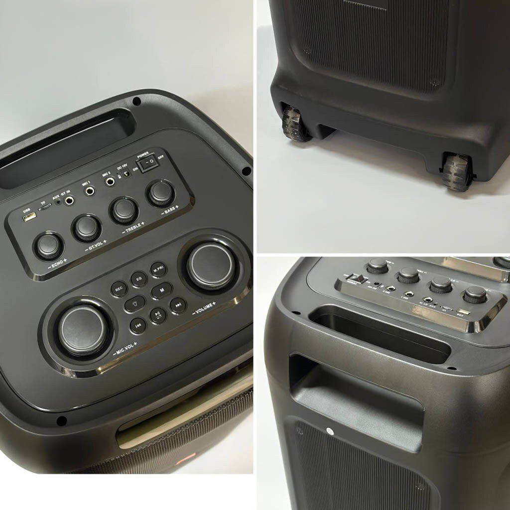 Портативная колонка Sing-e ZQS12212, Черный - № 6 Портативная колонка Sing-e ZQS12212, Черный - № 6
