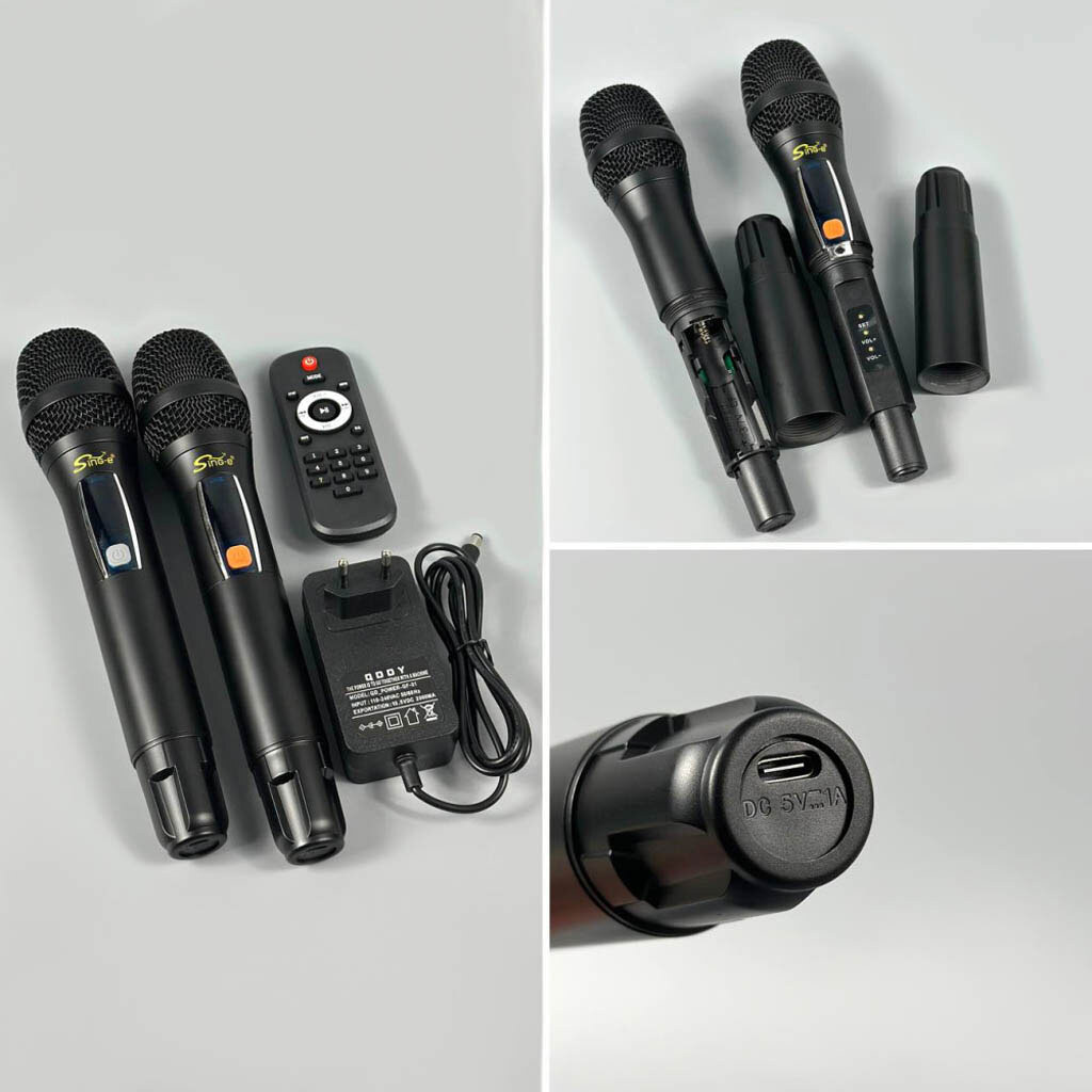 Портативная колонка Sing-e ZQS12212, Черный - № 7 Портативная колонка Sing-e ZQS12212, Черный - № 7
