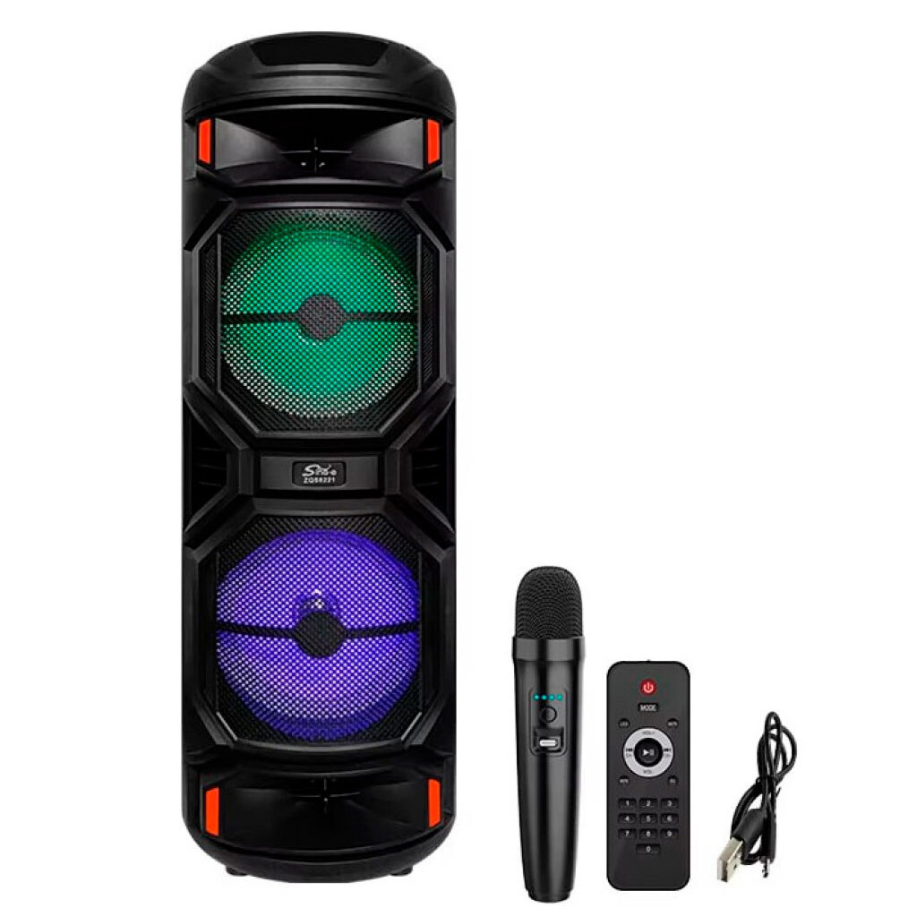 Портативная колонка Sing-e ZQS8221, Черный - № 1 Портативная колонка Sing-e ZQS8221, Черный - № 1