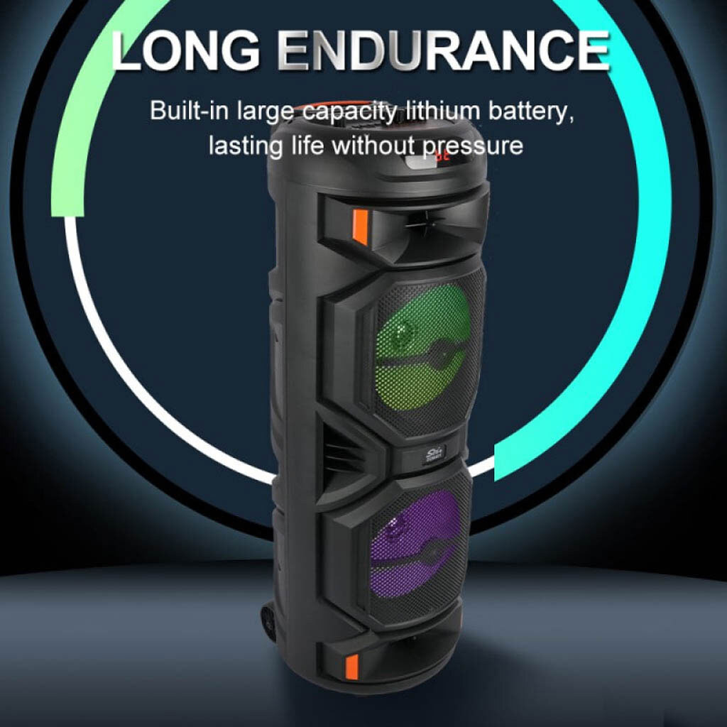 Портативная колонка Sing-e ZQS8221, Черный - № 2 Портативная колонка Sing-e ZQS8221, Черный - № 2