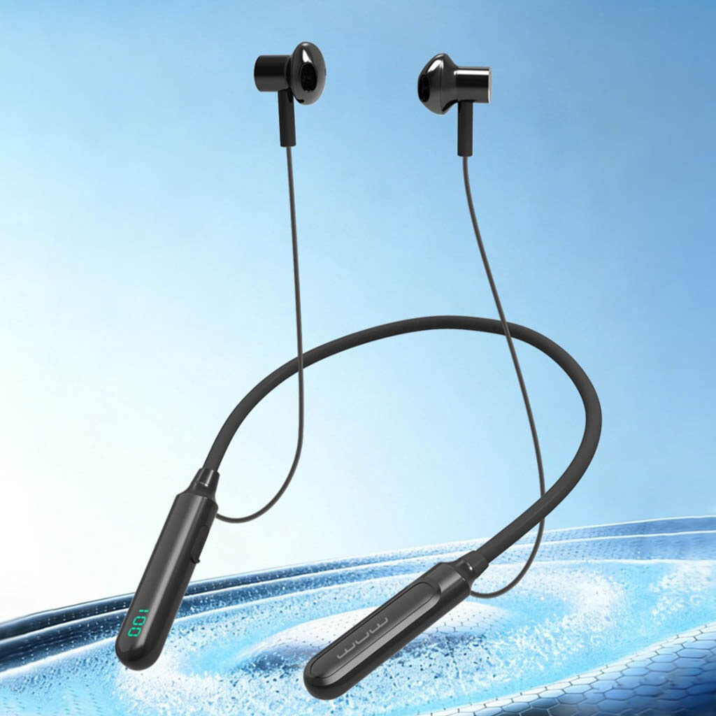 Bluetooth-гарнітура WUW R236 Sport, Стерео, Чорний - № 2 Bluetooth-гарнітура WUW R236 Sport, Стерео, Чорний - № 2