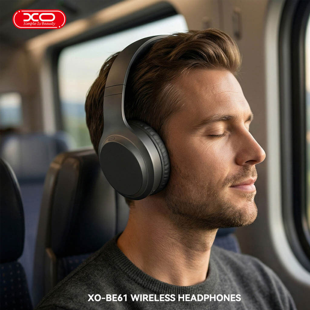 Bluetooth-гарнитура XO BE61, Стерео, Черный - № 4 Bluetooth-гарнитура XO BE61, Стерео, Черный - № 4