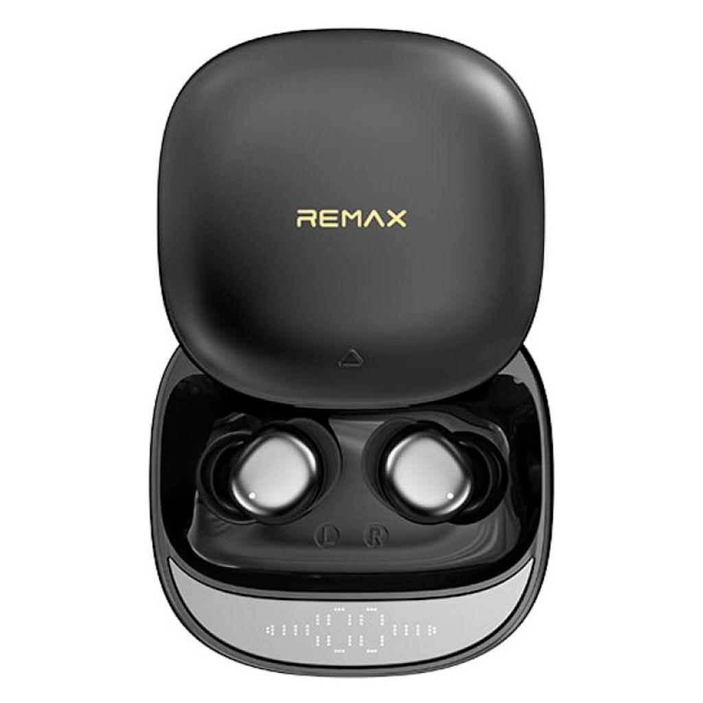 Bluetooth-гарнітура Remax TWS-20, Стерео, Чорний - № 1 Bluetooth-гарнітура Remax TWS-20, Стерео, Чорний - № 1