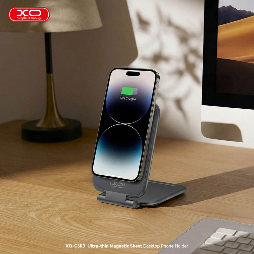 Держатель (Холдер) XO C303 Ultra-Thin, Серый - № 5 Держатель (Холдер) XO C303 Ultra-Thin, Серый - № 5