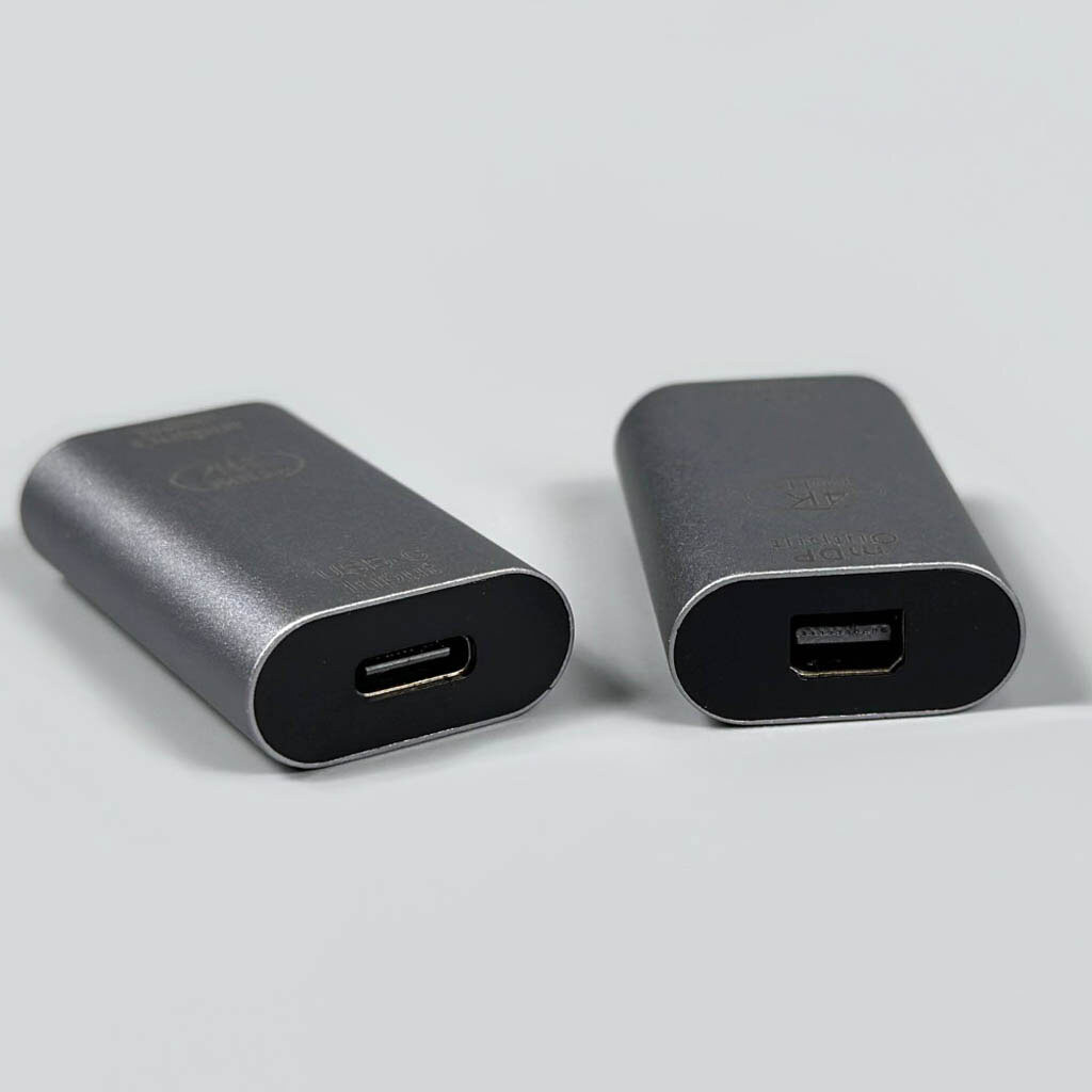 Адаптер, Mini DisplayPort, Type-C, Серый - № 2 Адаптер, Mini DisplayPort, Type-C, Серый - № 2