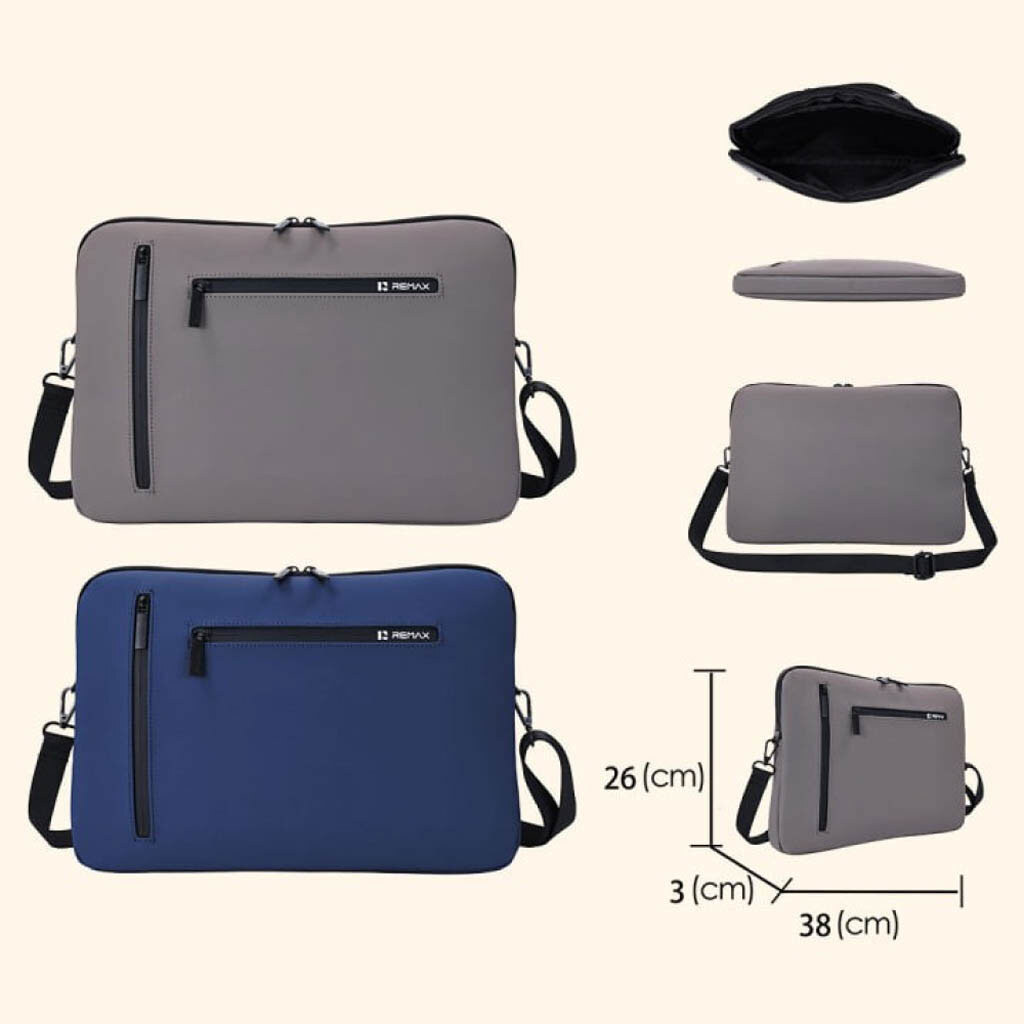 Сумка для ноутбука Remax BAG-22, Сірий - № 6 Сумка для ноутбука Remax BAG-22, Сірий - № 6